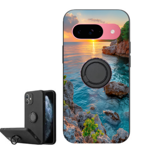 Coque Anneau Personnalisée pour Google Pixel 9