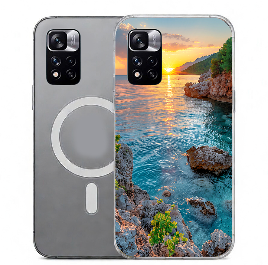 Coque MagSafe Personnalisée pour Xiaomi Redmi Note 11 5G