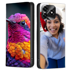 Etui portefeuille Personnalisé pour Honor X5c Plus