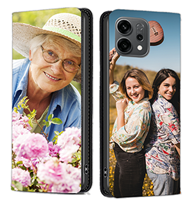 Etui portefeuille Personnalisé pour Reno 14 5G