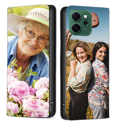 Etui portefeuille Personnalisé pour Oppo Reno 14 FS