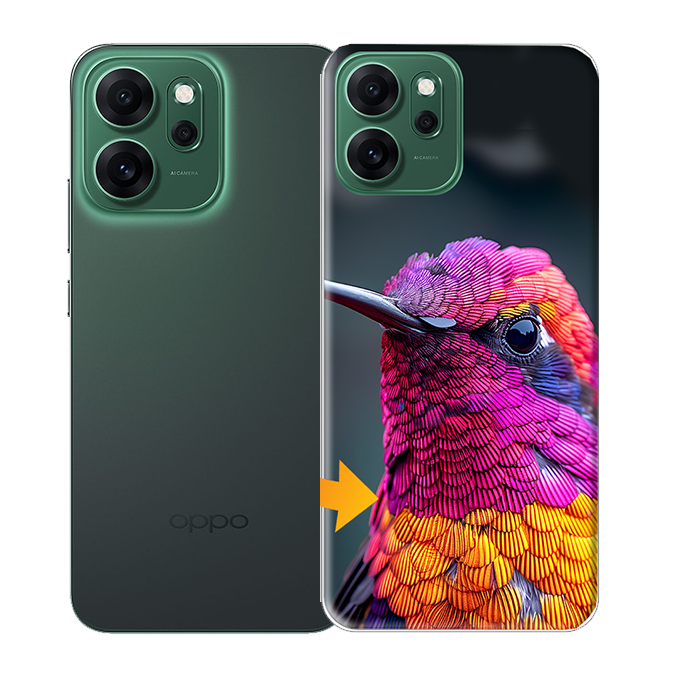 Coque Bords Renforcées Personnalisée pour Oppo Reno 14 FS