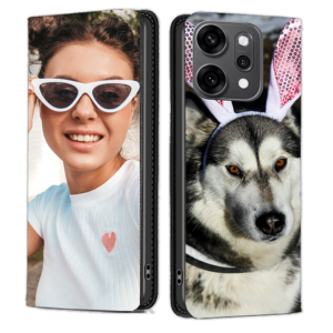 Etui portefeuille Personnalisé pour Oppo Reno 14 Pro