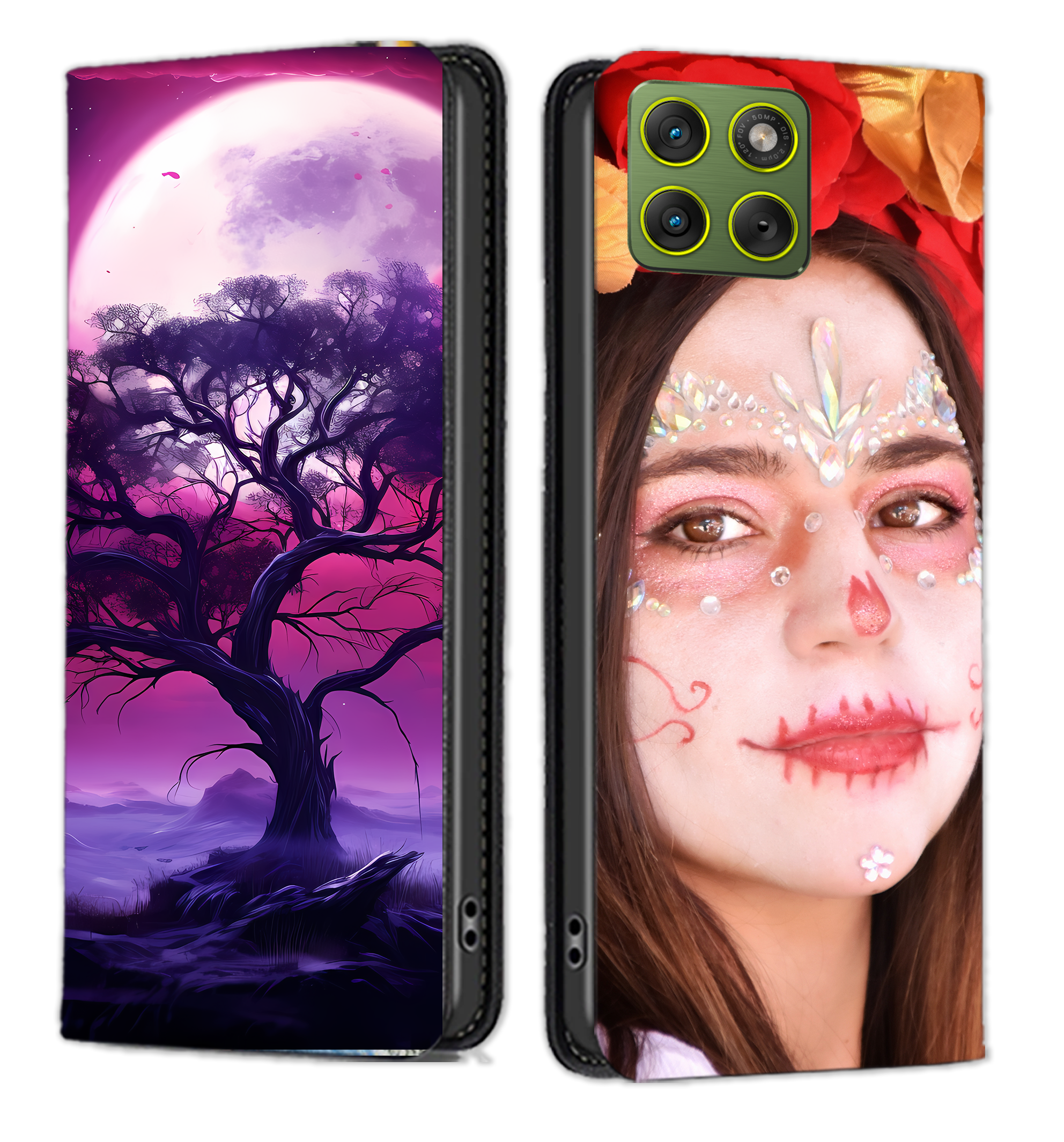 Etui portefeuille Personnalisé pour Motorola Edge 70