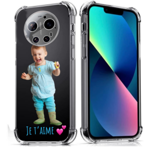 Coque Bords Renforcées Personnalisée pour Xiaomi 17 Ultra