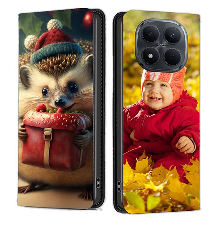 Etui portefeuille Personnalisé pour Xiaomi Note 15 Pro 5G