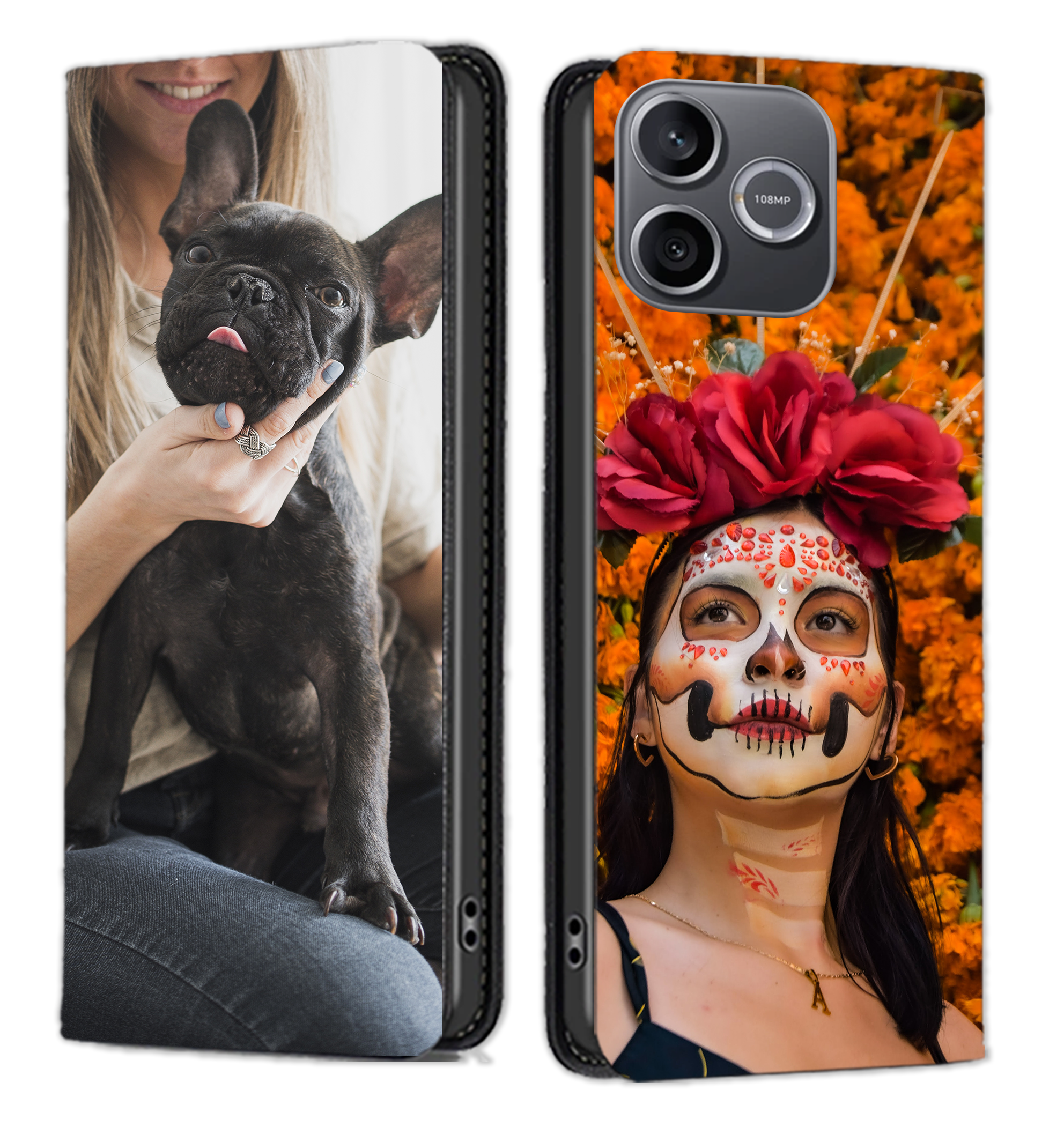 Etui portefeuille Personnalisé pour Honor 600 lite
