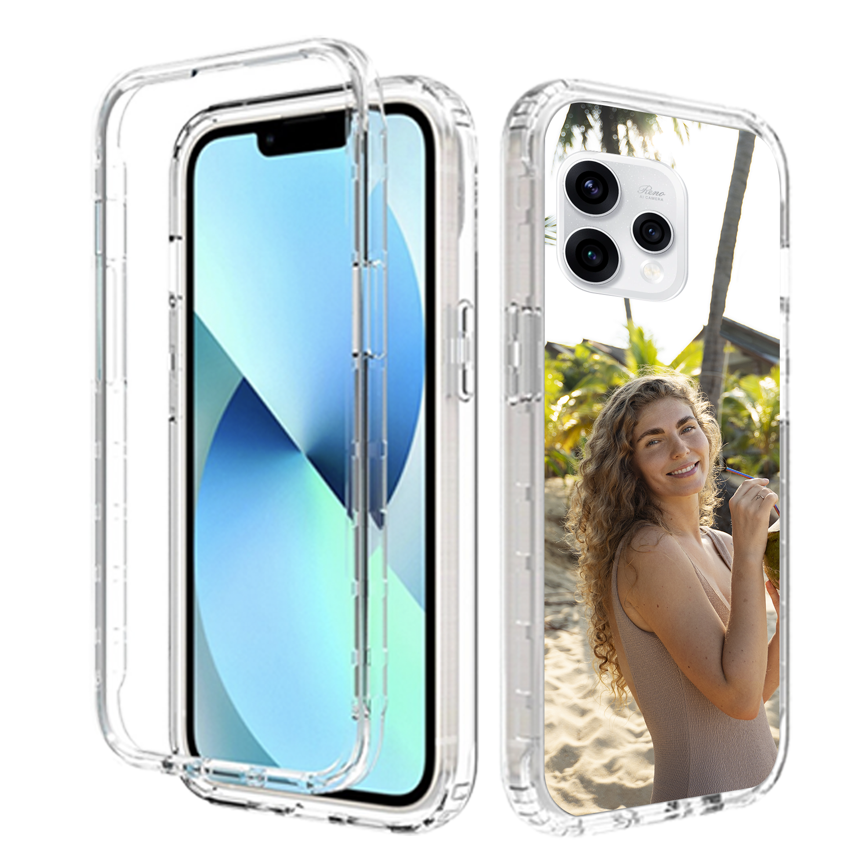 Coque 360 Double Face Personnalisée pour Oppo Reno 15 pro