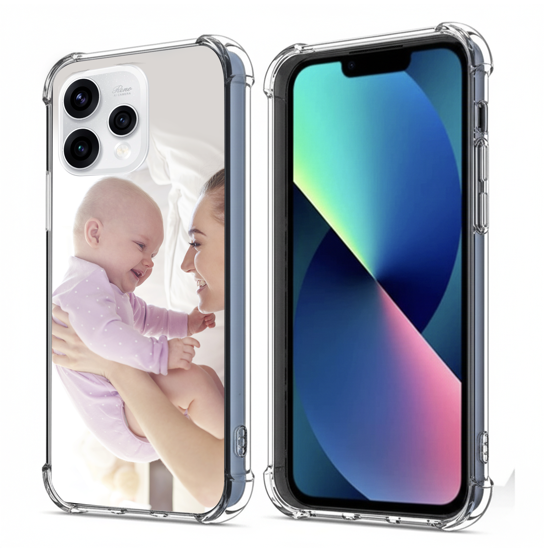 Coque Bords Renforcées Personnalisée pour Oppo Reno 15 pro