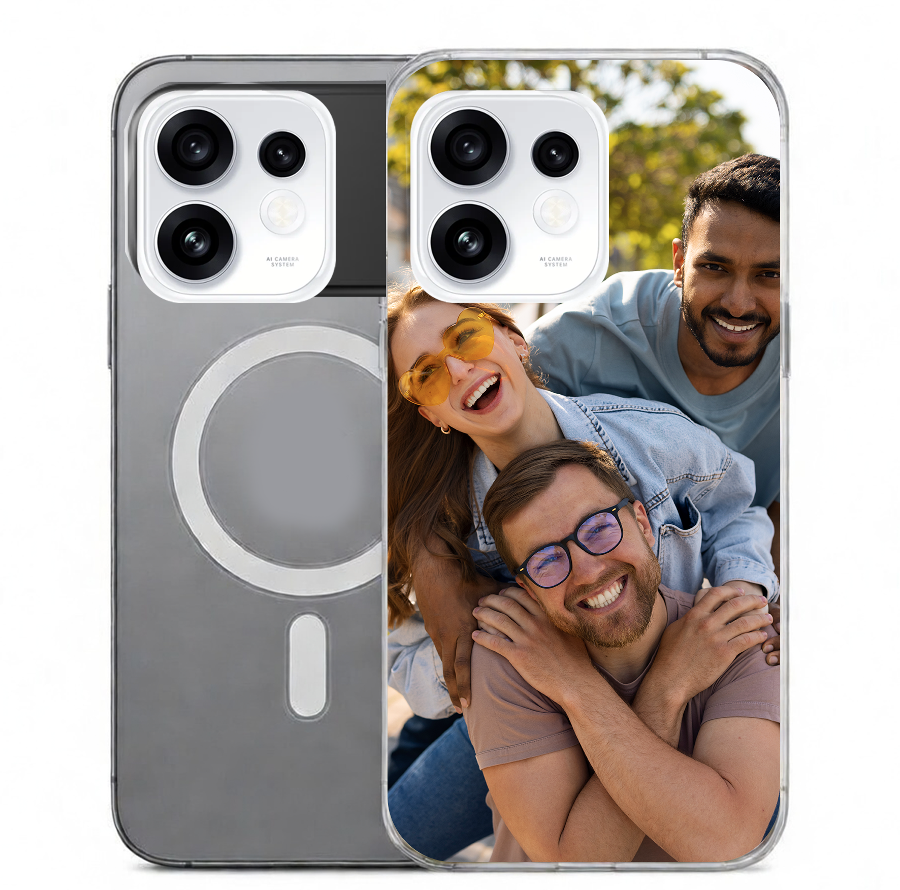 Coque MagSafe Personnalisée pour Oppo Reno 16F