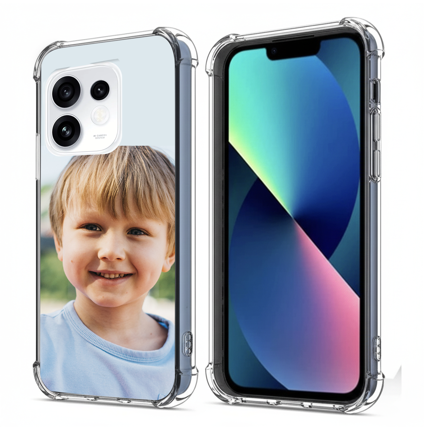 Coque Bords Renforcées Personnalisée pour Oppo Reno 16FS